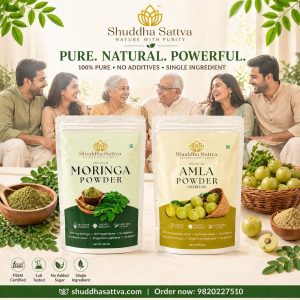 Moringa + Amla Powder Combo — 100gm each